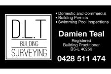 Logo for D. L. T. BUILDING SURVEYING Logo for D. L. T. BUILDING SURVEYING